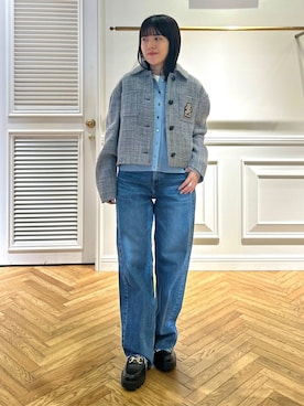 「RED CARD TOKYO（レッドカード）のアイテム」を使った、cocoさん（レディース・151cm）の冬コーディネート