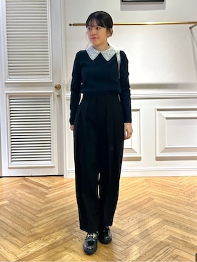 「MILOS（ミロス）のアイテム」を使った、cocoさん（レディース・151cm）の秋コーディネート