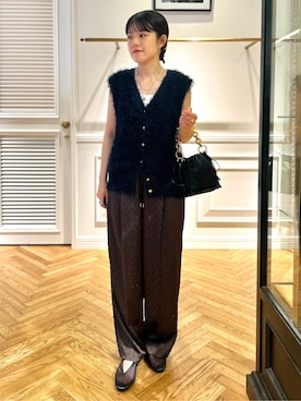 「Kassiopea（カシオペア）のアイテム」を使った、cocoさん（レディース・151cm）の秋コーディネート