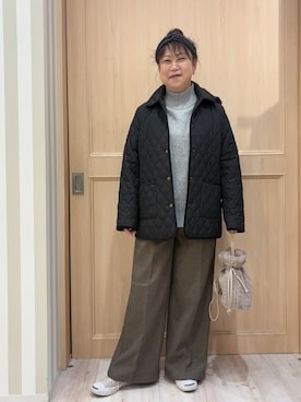モランさん（レディース・160cm）の冬コーディネート