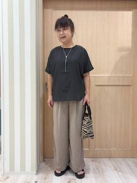 モランさん(レディース・160cm)の夏コーディネート