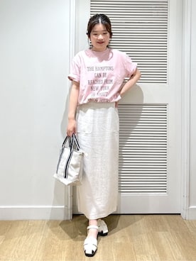 Harunaさん（レディース・160cm）の夏コーディネート