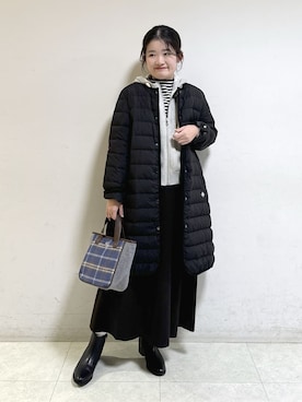 Harunaさん(レディース・160cm)の冬コーディネート