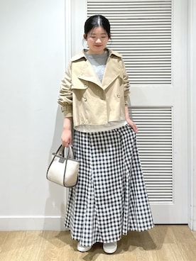 Harunaさん(レディース・160cm)の春コーディネート