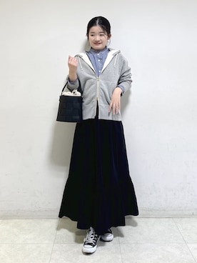 Harunaさん(レディース・160cm)の春コーディネート