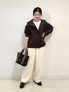 Harunaさん(レディース・160cm)の秋コーディネート