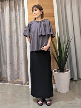 E.Yさん(レディース・153cm)の夏コーディネート