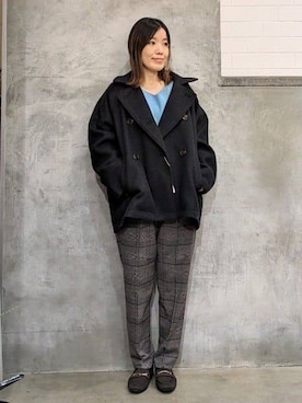 E.Yさん(レディース・153cm)の冬コーディネート