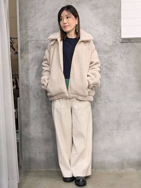 E.Yさん(レディース・153cm)の冬コーディネート