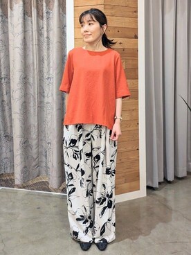 E.Yさん(レディース・153cm)の夏コーディネート