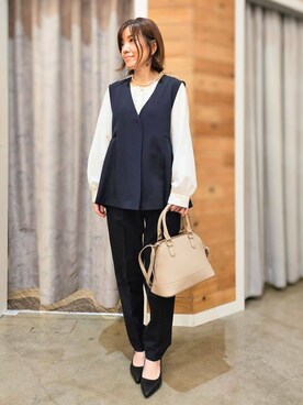E.Yさん(レディース・153cm)の冬コーディネート