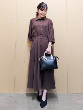 E.Yさん(レディース・153cm)の秋コーディネート