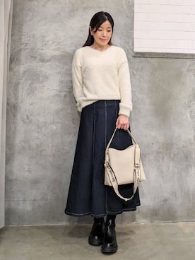E.Yさん(レディース・153cm)の冬コーディネート