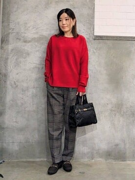 E.Yさん(レディース・153cm)の冬コーディネート
