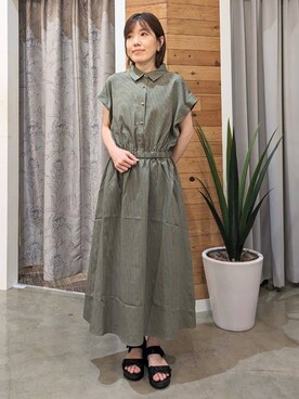 E.Yさん(レディース・153cm)の夏コーディネート