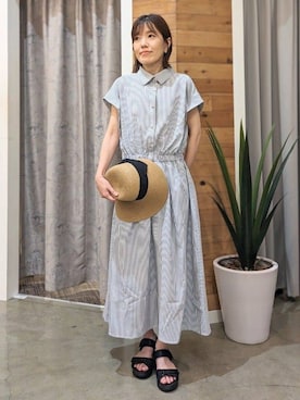 E.Yさん(レディース・153cm)の夏コーディネート