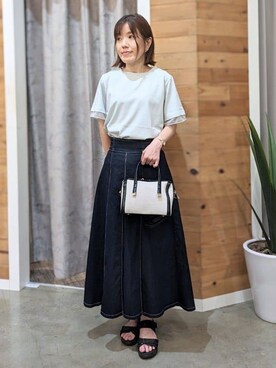 E.Yさん(レディース・153cm)の夏コーディネート