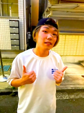 「しまむら（シマムラ）のアイテム（トップス）」を使った、adachi328719さん（メンズ・185cm）の秋コーディネート