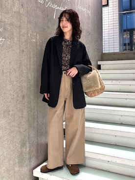 Kamiyaさん（レディース・164cm）の秋コーディネート