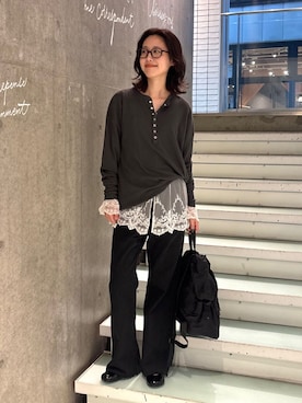 Kamiyaさん（レディース・164cm）の夏コーディネート
