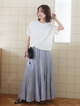 Kamiyaさん（レディース・164cm）の夏コーディネート