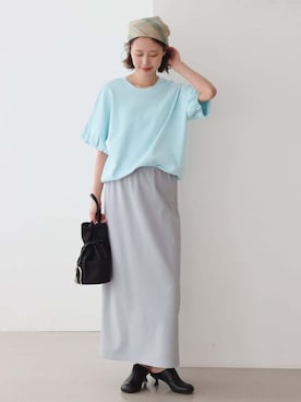 Kamiyaさん（レディース・164cm）の夏コーディネート