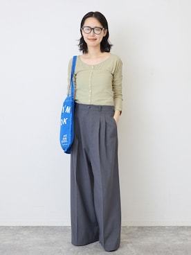 Kamiyaさん（レディース・164cm）の夏コーディネート