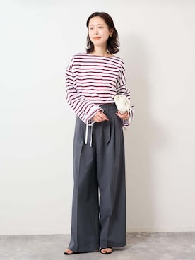 Kamiyaさん（レディース・164cm）の夏コーディネート