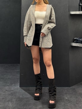 弓削りこさんのコーディネート