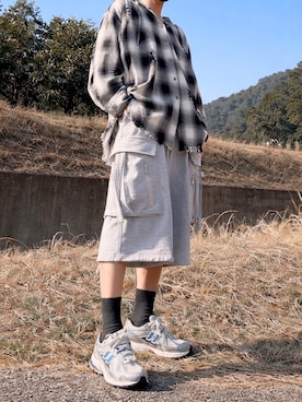 fnmiiさん（メンズ・170cm）の春コーディネート