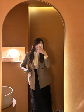 Riaさん（レディース・160cm）の秋コーディネート