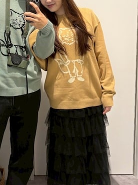 「アイテム（その他小物）」を使った、Riaさん（レディース・160cm）の秋コーディネート