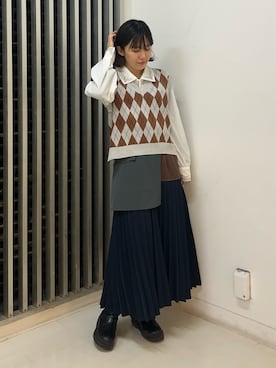 nunicoleclubさん（レディース・160cm）の冬コーディネート