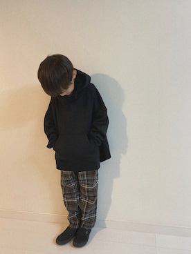 「classicalelf（クラシカルエルフ）のアイテム（パーカー）」を使った、khk-chanさん（キッズ・110cm）の秋コーディネート