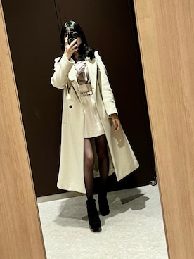 「FRAY I.D（フレイアイディー）のアイテム」を使った、karina1206さん（レディース・160cm）の冬コーディネート