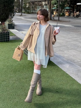 ShioRiさん(レディース・155cm)の春コーディネート