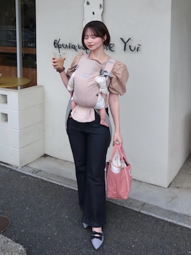 「DHOLIC（ディーホリック）のアイテム」を使った、ShioRiさん（レディース・155cm）の夏コーディネート