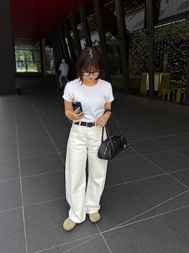 「IACUCCI（イアクッチ）のアイテム」を使った、Ricoさん（レディース・153cm）の夏コーディネート