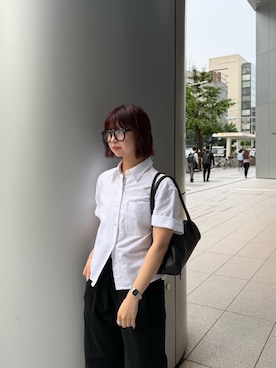 「IACUCCI（イアクッチ）のアイテム」を使った、Ricoさん（レディース・153cm）の夏コーディネート
