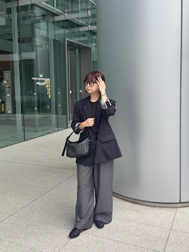 「IACUCCI（イアクッチ）のアイテム」を使った、Ricoさん（レディース・153cm）の春コーディネート