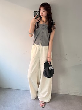 五島百花さん（レディース・162cm）の春コーディネート