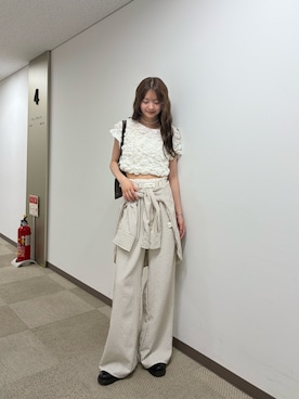 五島百花さん(レディース・162cm)の夏コーディネート