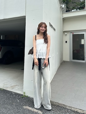五島百花さん(レディース・162cm)の夏コーディネート