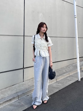 五島百花さん(レディース・162cm)の春コーディネート