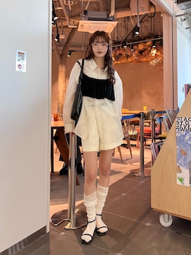 五島百花さん(レディース・162cm)の春コーディネート