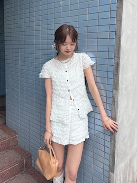 五島百花さん（レディース・162cm）の春コーディネート