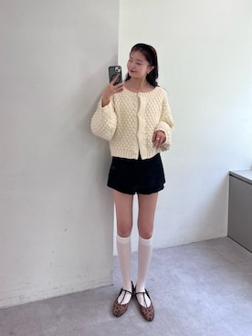 五島百花さん（レディース・162cm）の冬コーディネート