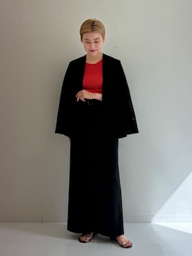 「MACPHEE（マカフィー）のアイテム」を使った、Inoue_TOMORROWLANDさん（レディース・162cm）の夏コーディネート