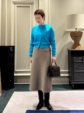 「caban（キャバン）のアイテム」を使った、Inoue_TOMORROWLANDさん（レディース・162cm）の秋コーディネート