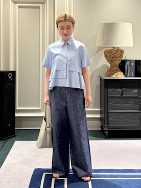 「caban（キャバン）のアイテム」を使った、Inoue_TOMORROWLANDさん（レディース・162cm）の夏コーディネート